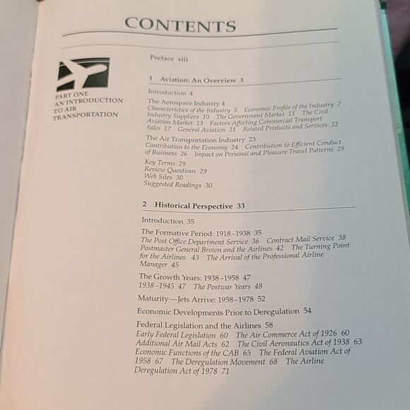 Air transportation 5th edition hardcover book - Picture 4 of 4